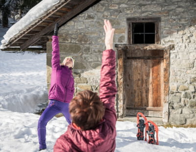 Snowshoeing & wellness